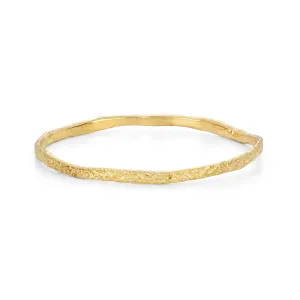 Urchin Bangle 18ct Gold