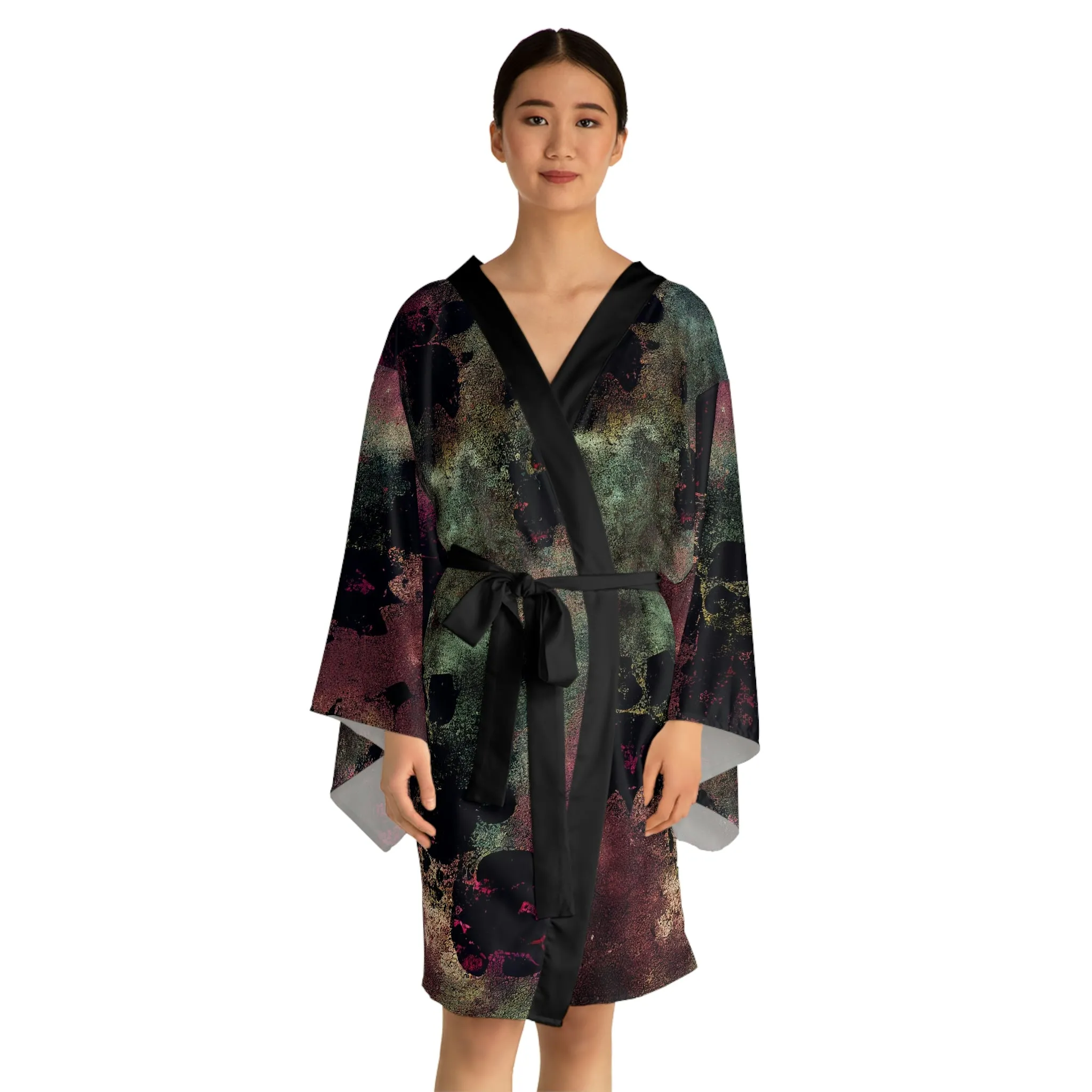 Vampire Art Grunge Long Sleeve Kimono Robe