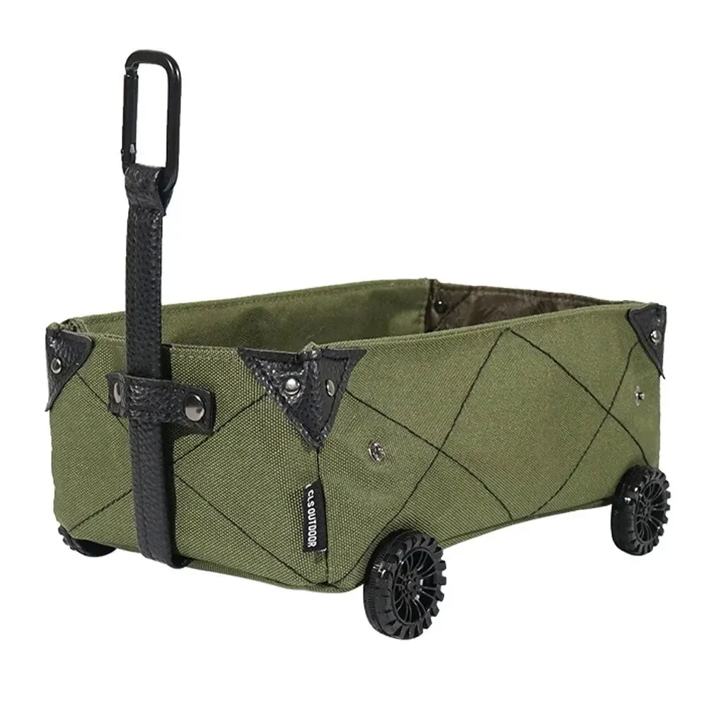 Versatile Storage Wagon Bags | Outdoor Utility Cart with Wheels | Perfect for Beach, Camping, and Shopping | Convenient Folding Design