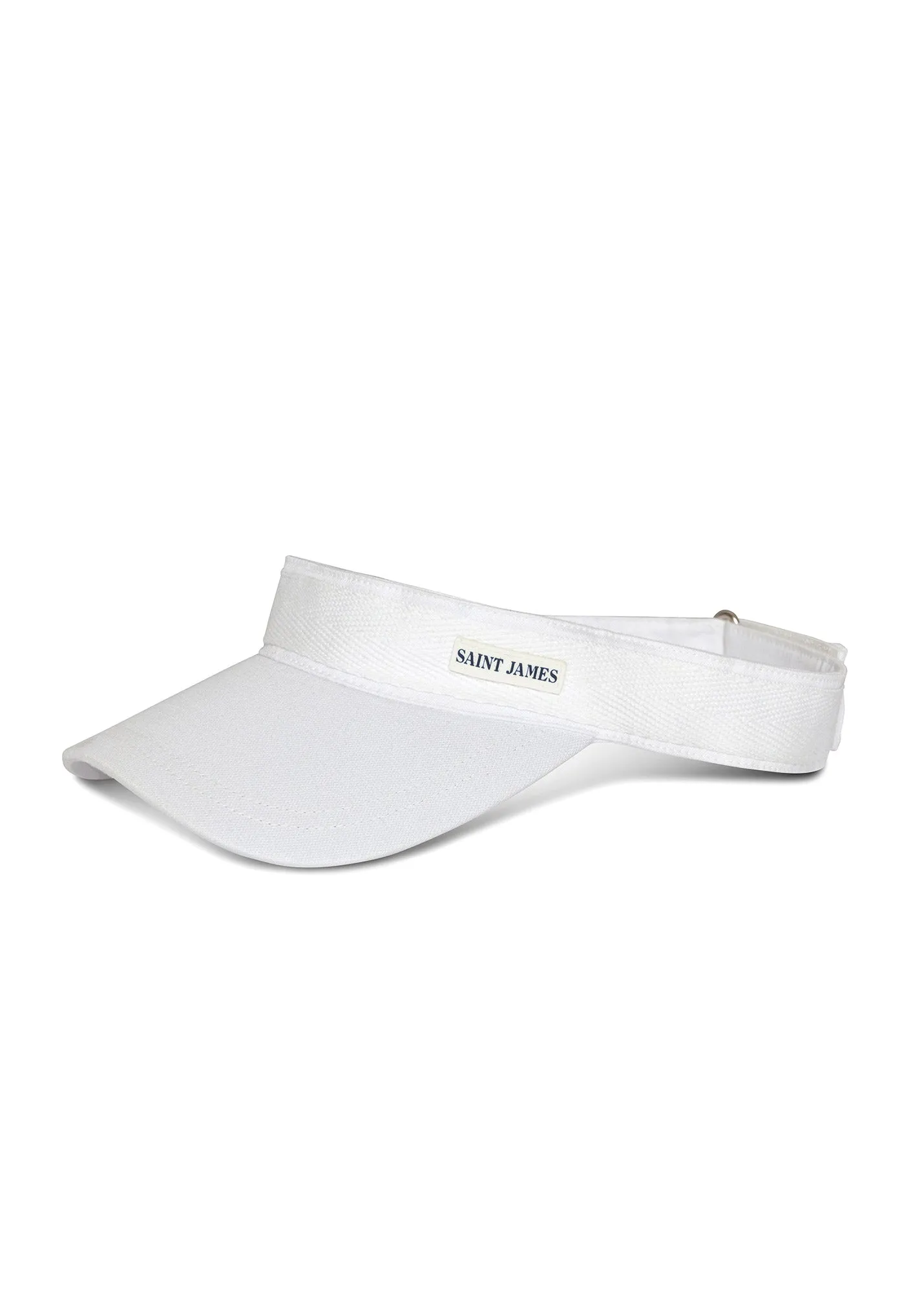 VISOR CAP - 100% Cotton Visor Cap (WHITE)